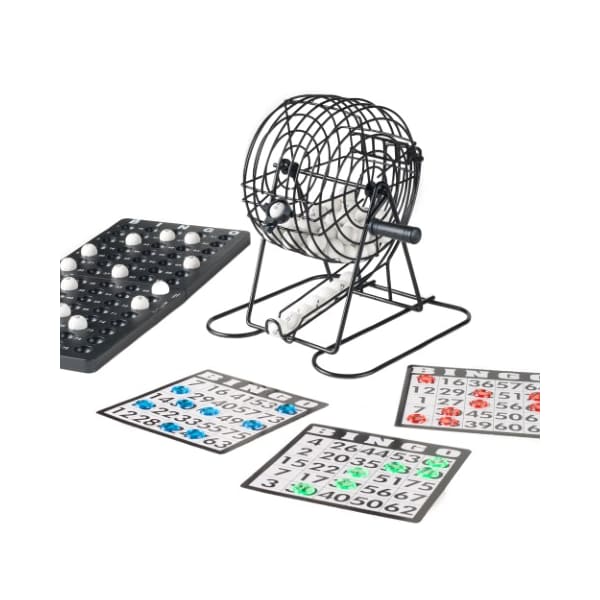 Toy Time Complete Bingo Set, Deluxe Classic Carnival and Casino Game for Kids and Adults 945049OXC - main